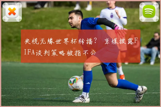 央视无缘世界杯转播？ 京媒披露FIFA谈判策略被指不公