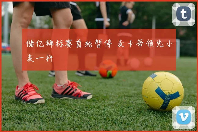 储亿锦标赛首轮暂停 麦卡蒂领先小麦一杆