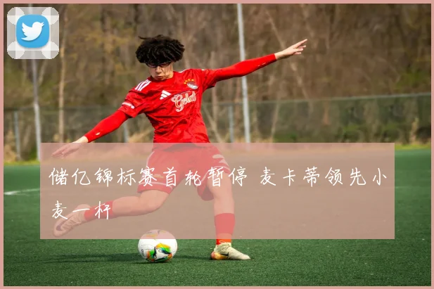 储亿锦标赛首轮暂停 麦卡蒂领先小麦一杆